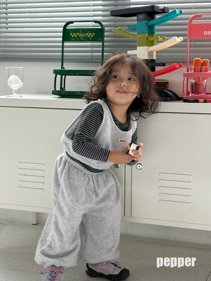 The Pepper - Korean Children Fashion - #kidzfashiontrend - Terry Fleece Vest - 9
