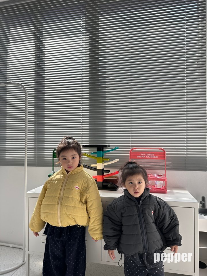 The Pepper - Korean Children Fashion - #kidzfashiontrend - Banana Padded Jacket - 8