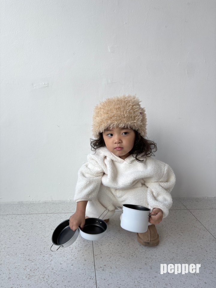 The Pepper - Korean Children Fashion - #littlefashionista - Metal Hat Warmer Set - 7