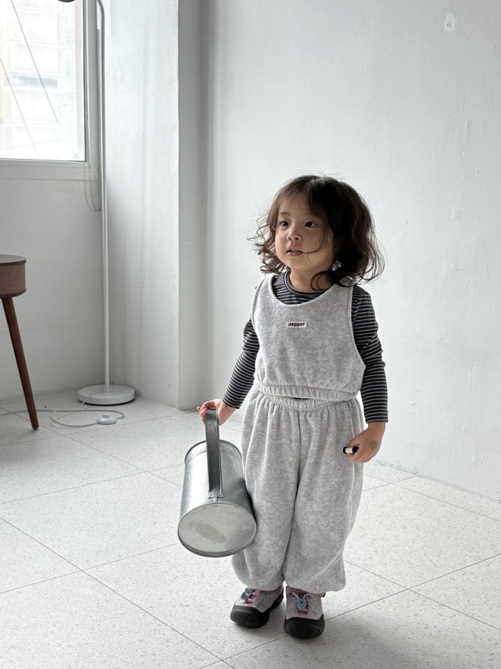 The Pepper - Korean Children Fashion - #littlefashionista - Terry Fleece Jogger Pants - 12