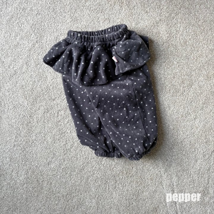 The Pepper - Korean Children Fashion - #littlefashionista - Dot Layered Jogger Pants - 4