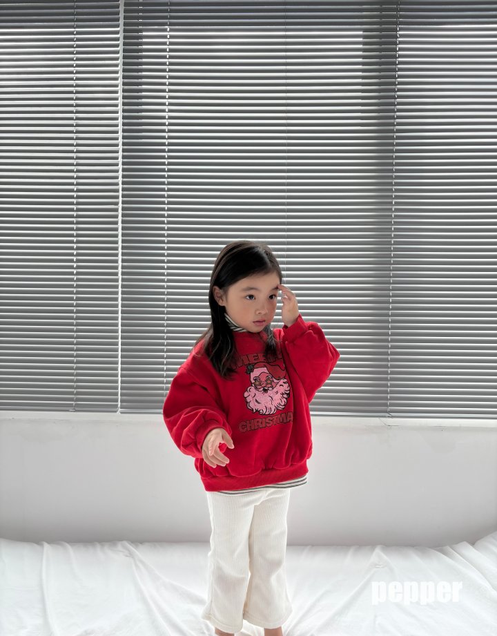 The Pepper - Korean Children Fashion - #minifashionista - Santa Sweatshirt - 8