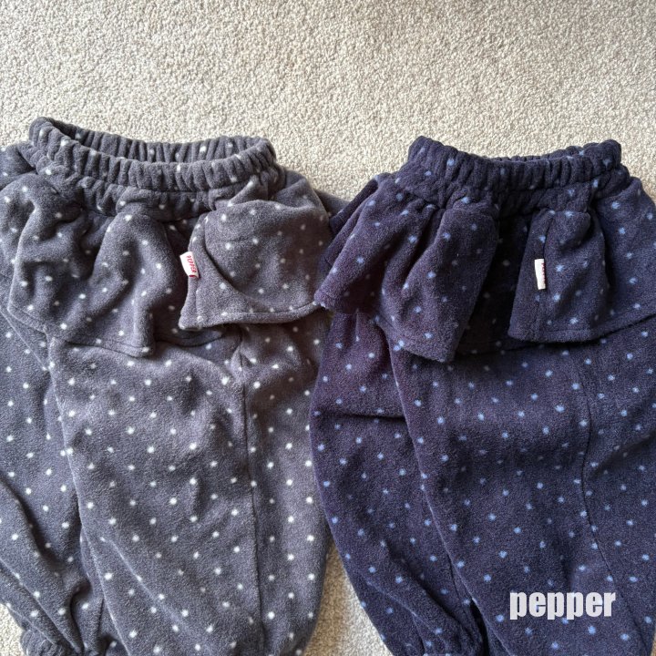 The Pepper - Korean Children Fashion - #minifashionista - Dot Layered Jogger Pants - 5