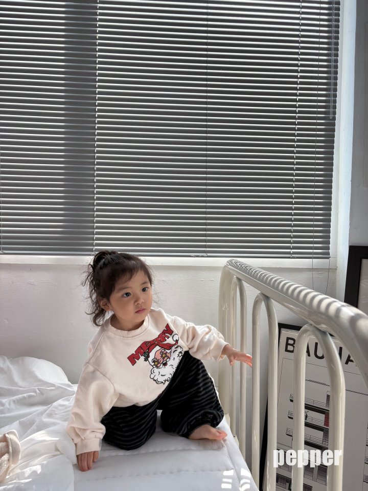 The Pepper - Korean Children Fashion - #prettylittlegirls - Santa Sweatshirt - 9