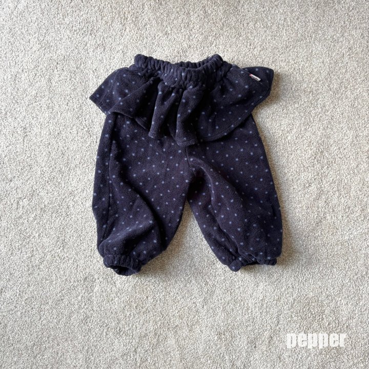 The Pepper - Korean Children Fashion - #prettylittlegirls - Dot Layered Jogger Pants - 6