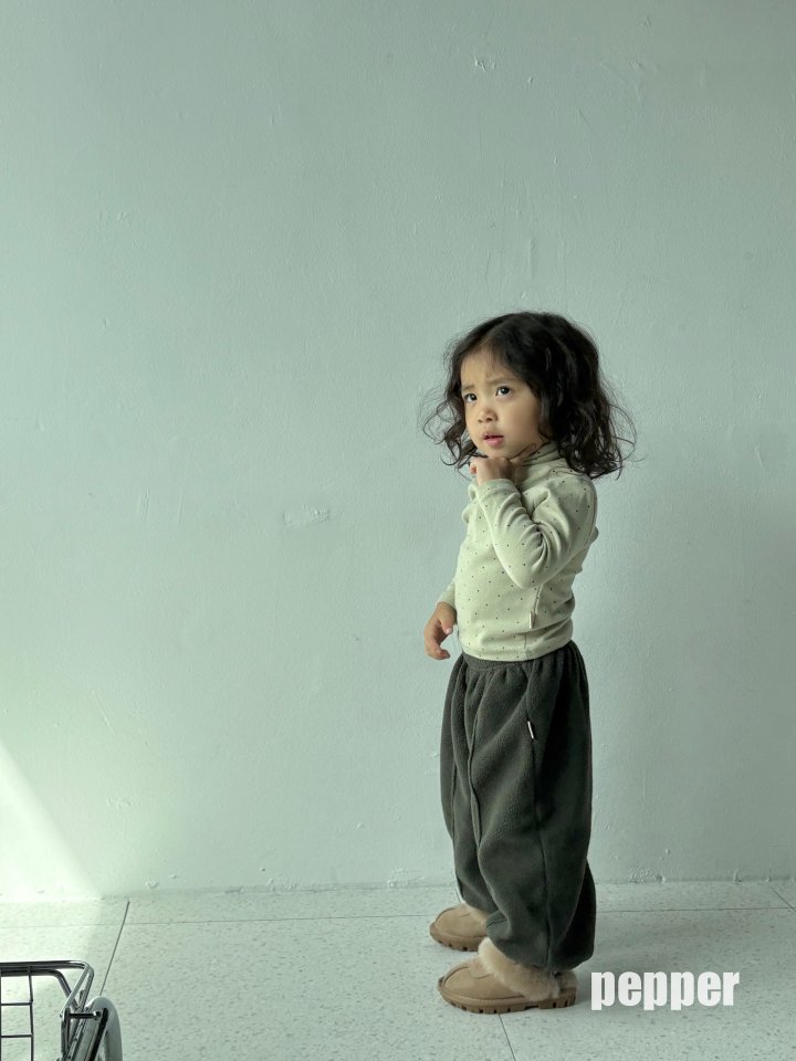 The Pepper - Korean Children Fashion - #todddlerfashion - Pin Tuck Fleece Jogger Pants - 5