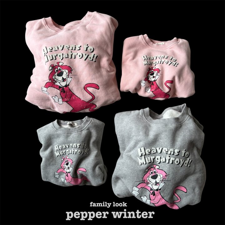The Pepper - Korean Children Fashion - #prettylittlegirls - Pink Manderman Sweatshirt - 4