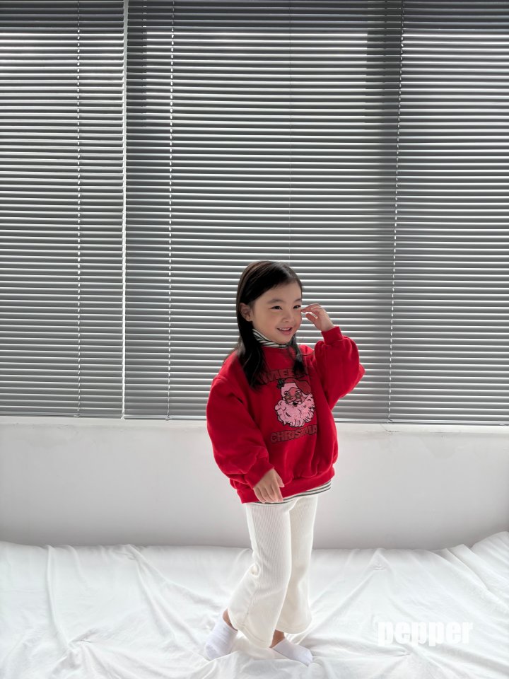 The Pepper - Korean Children Fashion - #todddlerfashion - Santa Sweatshirt - 10