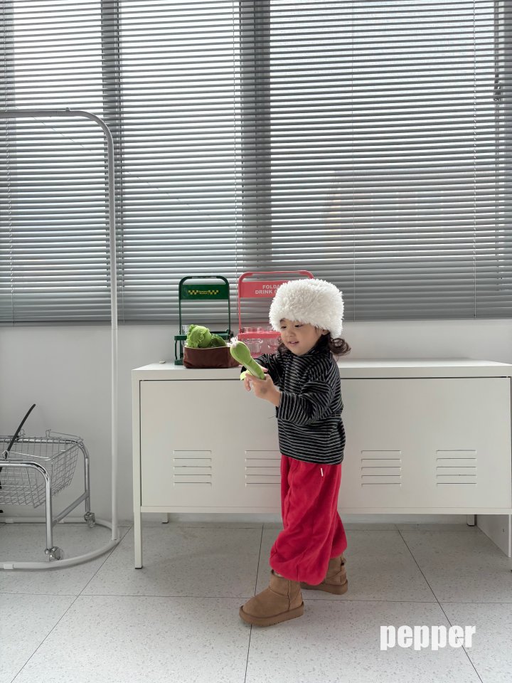 The Pepper - Korean Children Fashion - #toddlerclothing - Pin Tuck Fleece Jogger Pants - 6