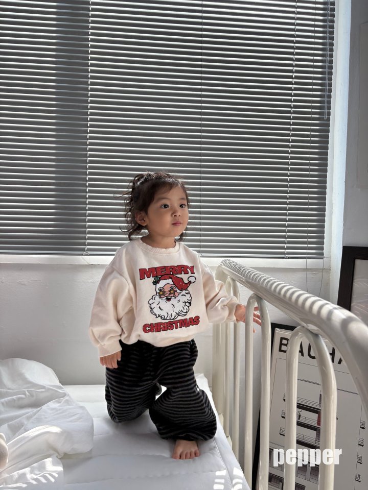 The Pepper - Korean Children Fashion - #toddlerclothing - Santa Sweatshirt - 11