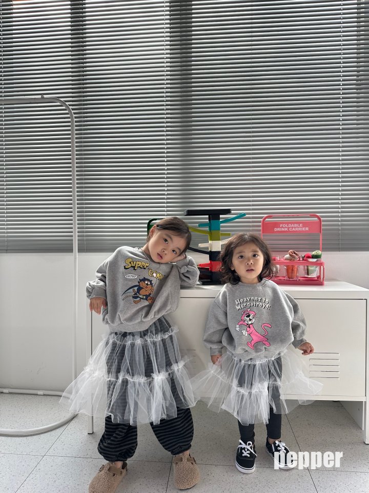 The Pepper - Korean Children Fashion - #toddlerclothing - Mesh Layered Skirt - 9