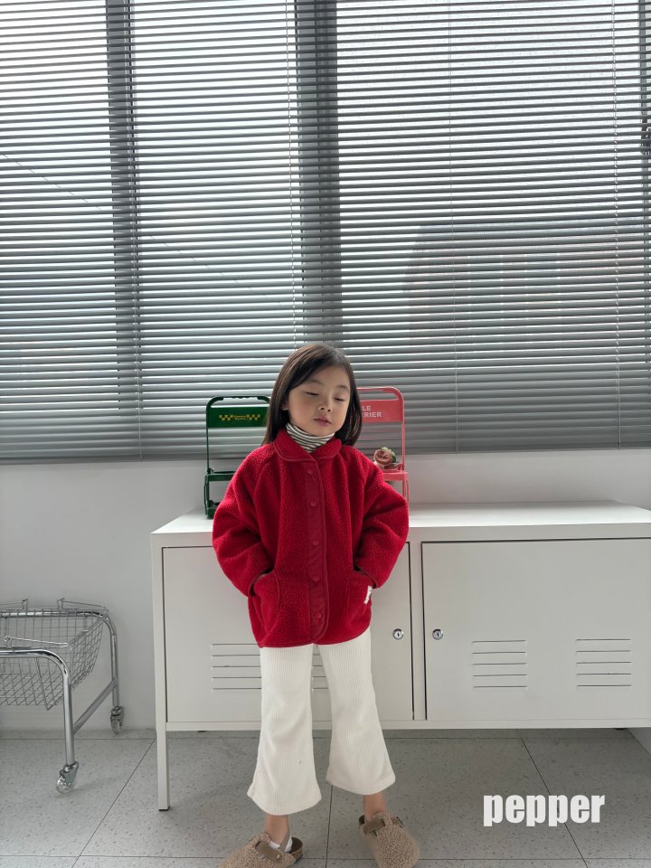 The Pepper - Korean Women Fashion - #momslook - Po Fleece Jacket (with Mom) - 12
