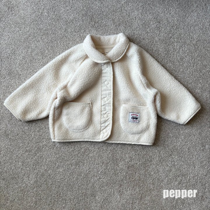 The Pepper - Korean Women Fashion - #momslook - Po Fleece Jacket (with Mom) - 5