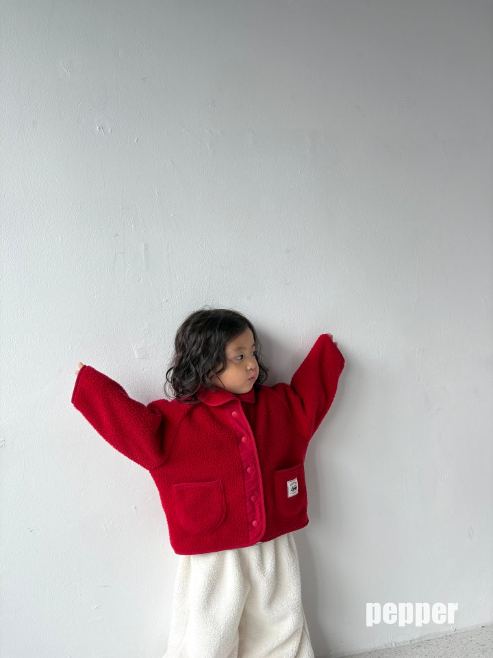 The Pepper - Korean Women Fashion - #momslook - Po Fleece Jacket (with Mom) - 9
