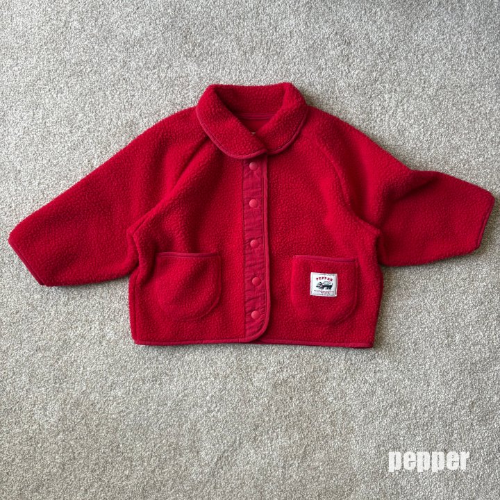 The Pepper - Korean Women Fashion - #momslook - Po Fleece Jacket (with Mom) - 4