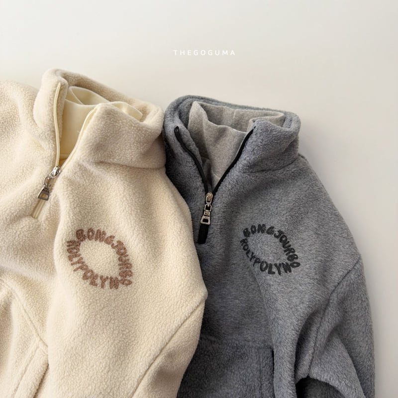 Thegoguma - Korean Children Fashion - #Kfashion4kids - Lollipop Anorak Sweatshirt - 12