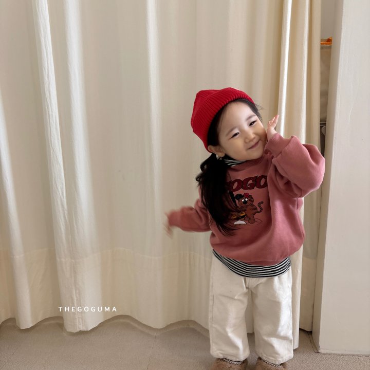 Thegoguma - Korean Children Fashion - #kidzfashiontrend - GoGo Tiger Sweatshirt - 4