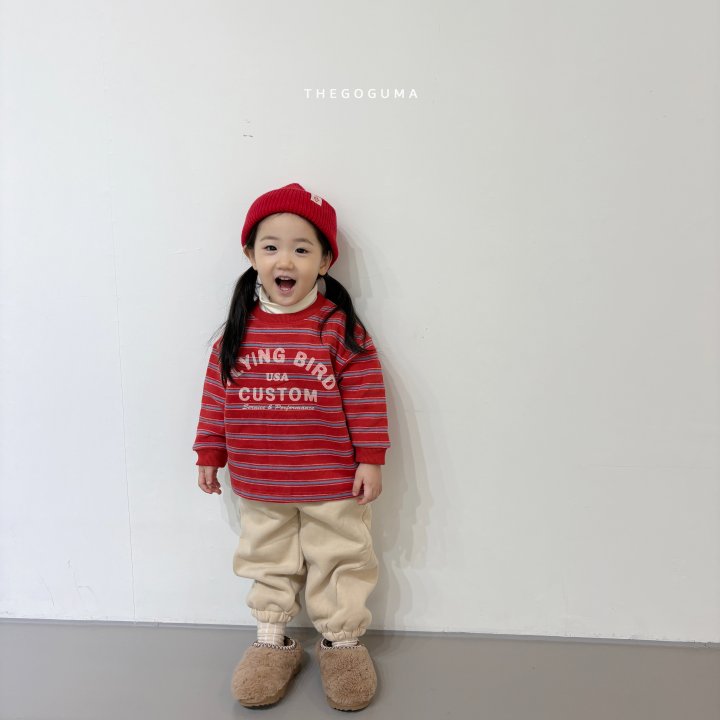 Thegoguma - Korean Children Fashion - #Kfashion4kids - Cozy Striped Turtleneck Tee - 7