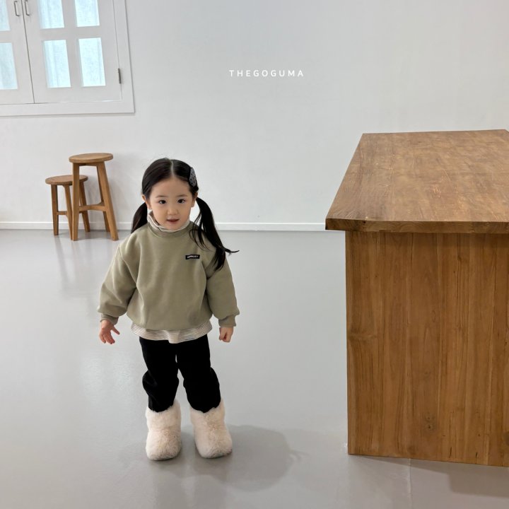 Thegoguma - Korean Children Fashion - #childofig - Basic Brushed Denim Pants - 8