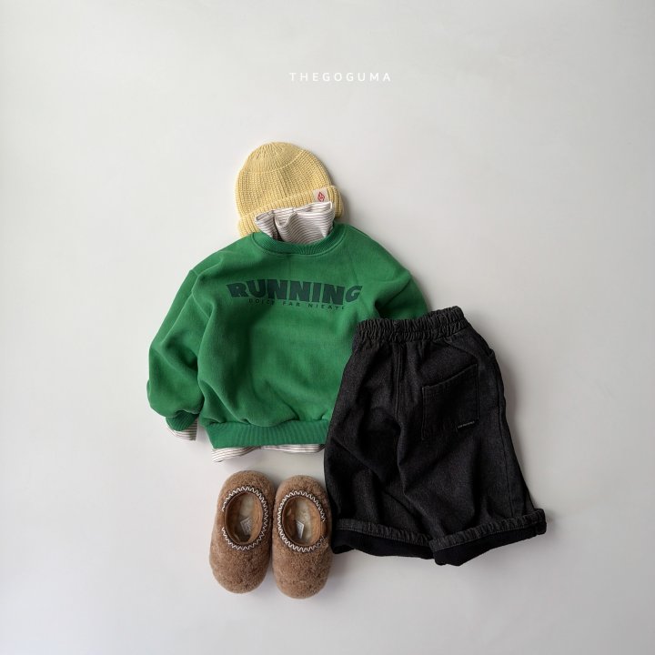 Thegoguma - Korean Children Fashion - #childofig - Running Sweatshirt - 2