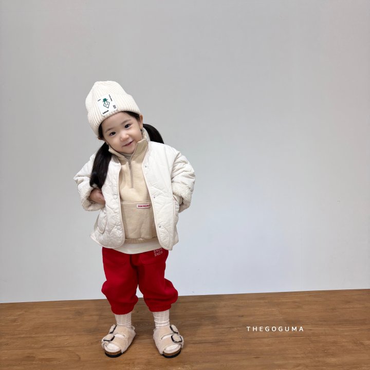 Thegoguma - Korean Children Fashion - #childofig - Rounded Fleece Jumper - 7