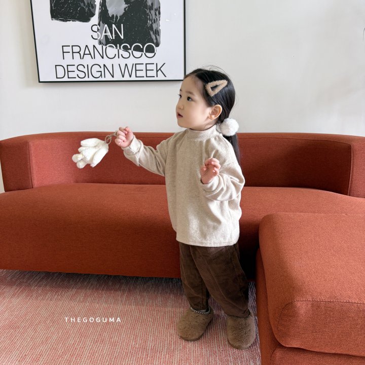 Thegoguma - Korean Children Fashion - #childrensboutique - Cozy Turtleneck Tee - 5