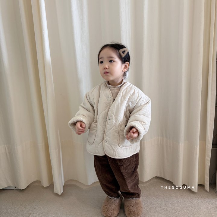Thegoguma - Korean Children Fashion - #designkidswear - Rounded Fleece Jumper - 9