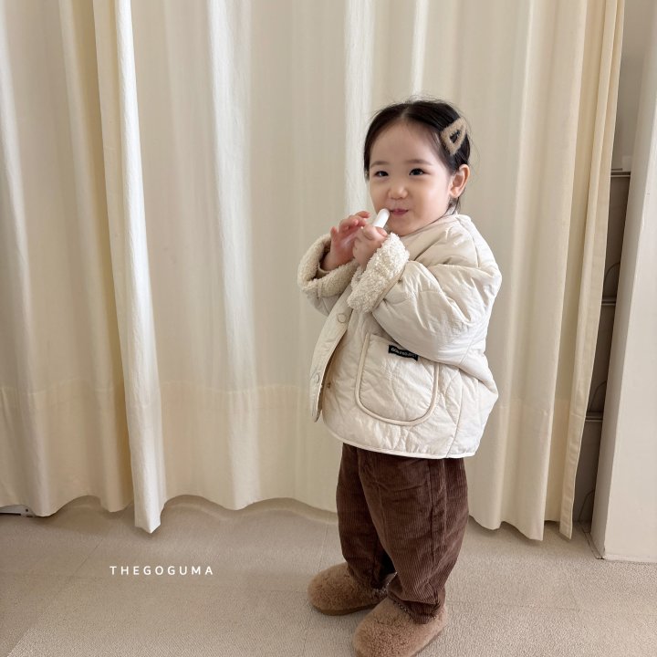 Thegoguma - Korean Children Fashion - #discoveringself - Rounded Fleece Jumper - 10