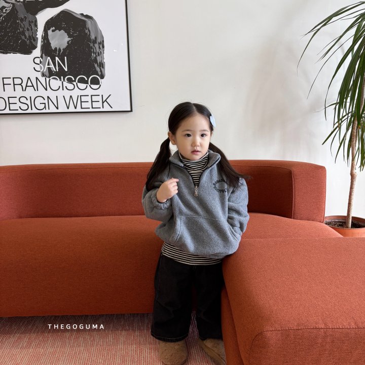 Thegoguma - Korean Children Fashion - #discoveringself - Cozy Plain Turtleneck Tee - 3