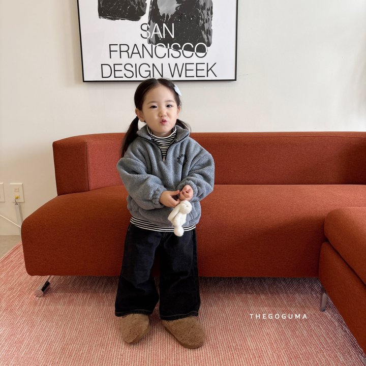 Thegoguma - Korean Children Fashion - #discoveringself - Cozy Plain Turtleneck Tee - 4