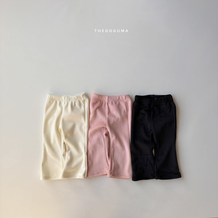 Thegoguma - Korean Children Fashion - #fashionkids - Flare Bonded Span Pants