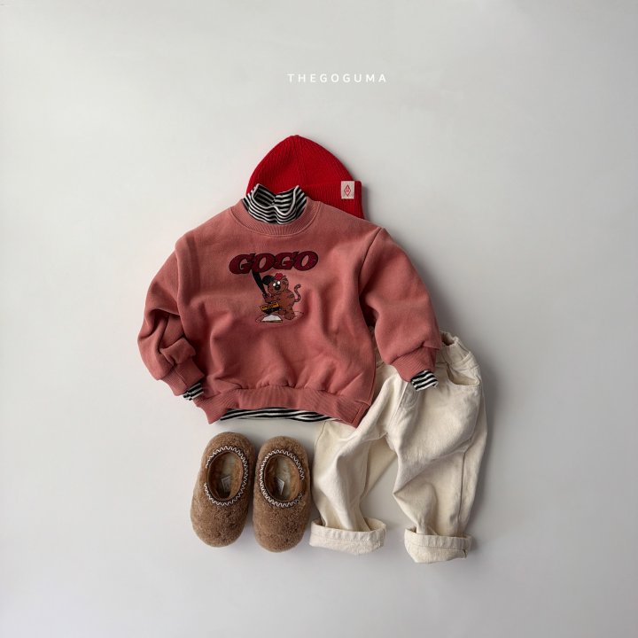 Thegoguma - Korean Children Fashion - #kidsstore - GoGo Tiger Sweatshirt - 2
