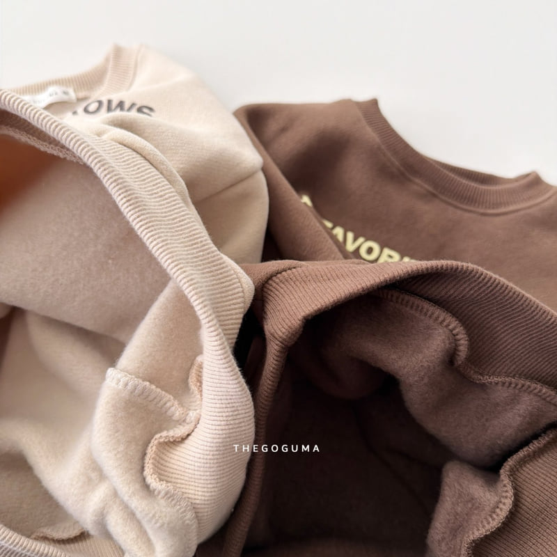 Thegoguma - Korean Children Fashion - #kidzfashiontrend - Little By Sweatshirt - 12