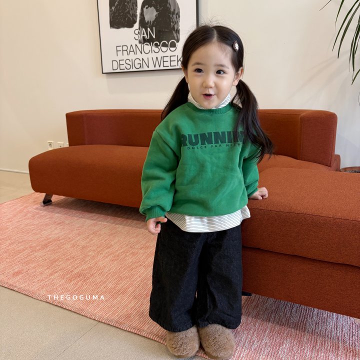 Thegoguma - Korean Children Fashion - #kidzfashiontrend - Running Sweatshirt - 9