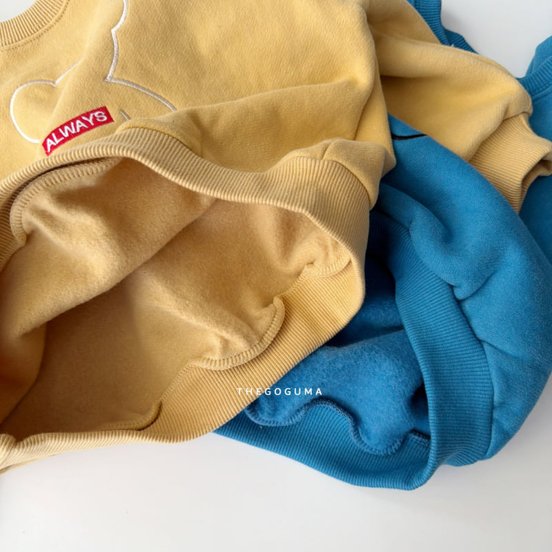 Thegoguma - Korean Children Fashion - #kidzfashiontrend - Pupu Embroidery Sweatshirt - 12
