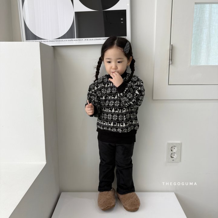 Thegoguma - Korean Children Fashion - #magicofchildhood - Flare Bonded Span Pants - 7
