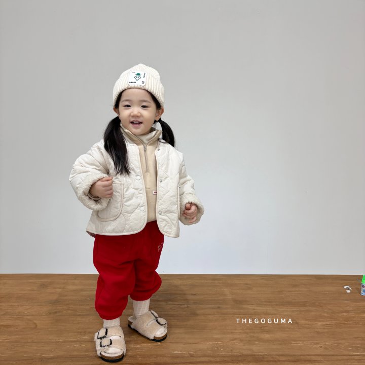 Thegoguma - Korean Children Fashion - #magicofchildhood - Rounded Fleece Jumper - 4