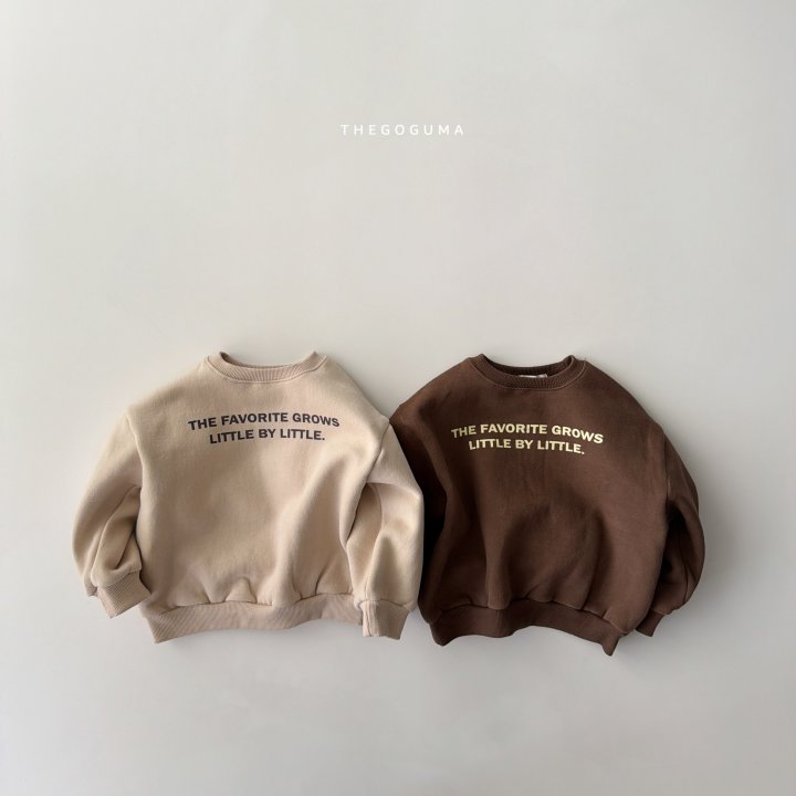 Thegoguma - Korean Children Fashion - #prettylittlegirls - Little By Sweatshirt