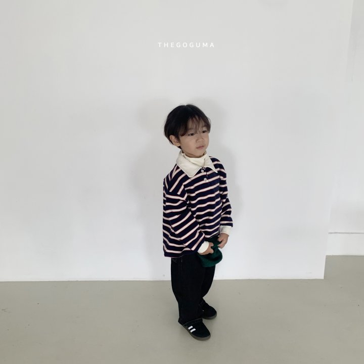Thegoguma - Korean Children Fashion - #prettylittlegirls - Great Brushed Collar Tee - 10