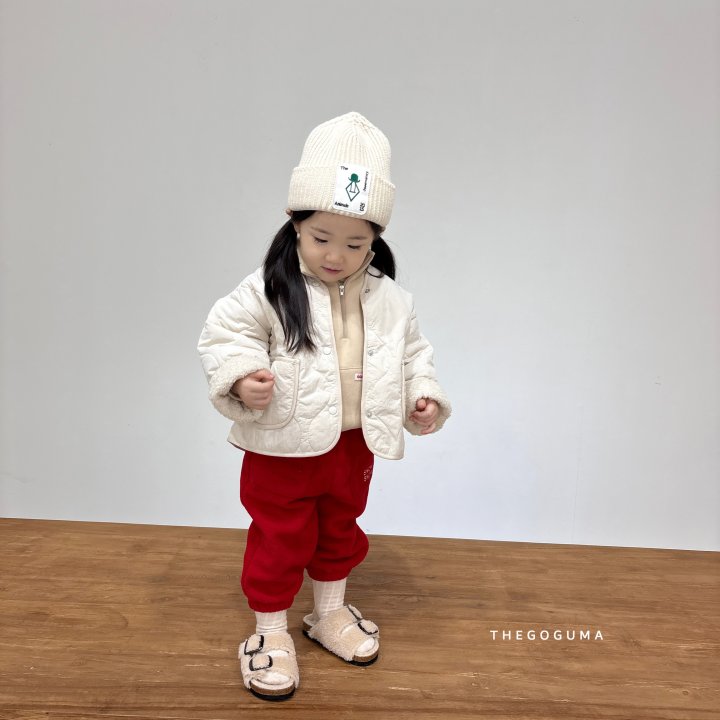 Thegoguma - Korean Children Fashion - #prettylittlegirls - Rounded Fleece Jumper - 5