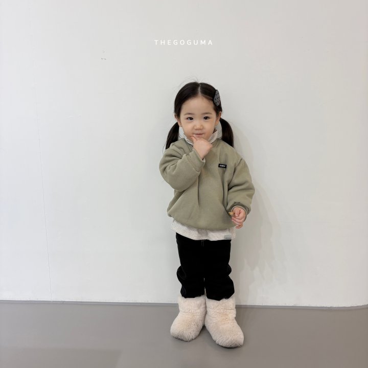 Thegoguma - Korean Children Fashion - #stylishchildhood - Basic Brushed Denim Pants - 7