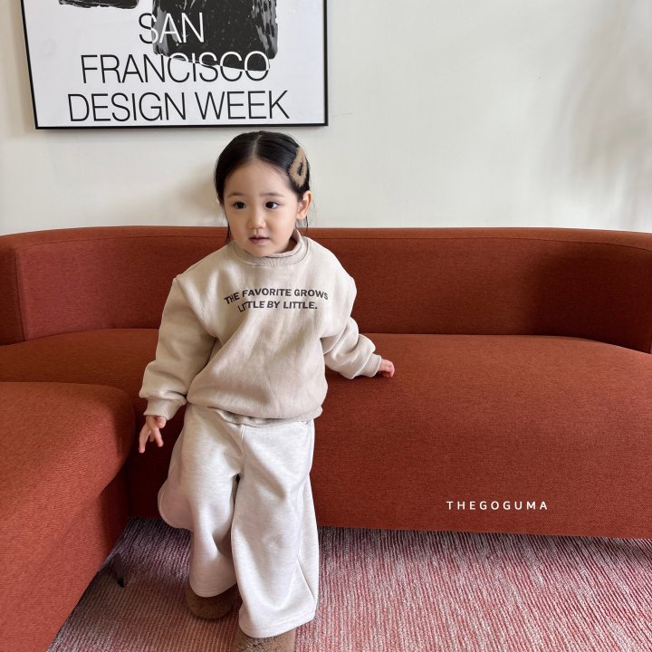Thegoguma - Korean Children Fashion - #toddlerclothing - Little By Sweatshirt - 4