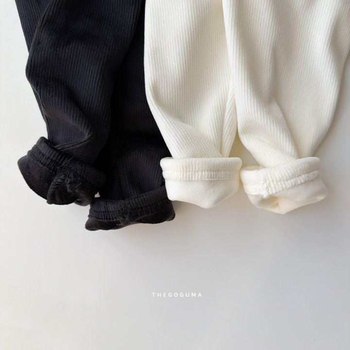 Thegoguma - Korean Children Fashion - #stylishchildhood - Roa Bonded Leggings - 2