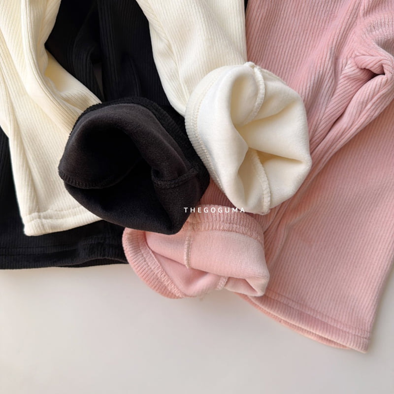 Thegoguma - Korean Children Fashion - #stylishchildhood - Flare Bonded Span Pants - 12