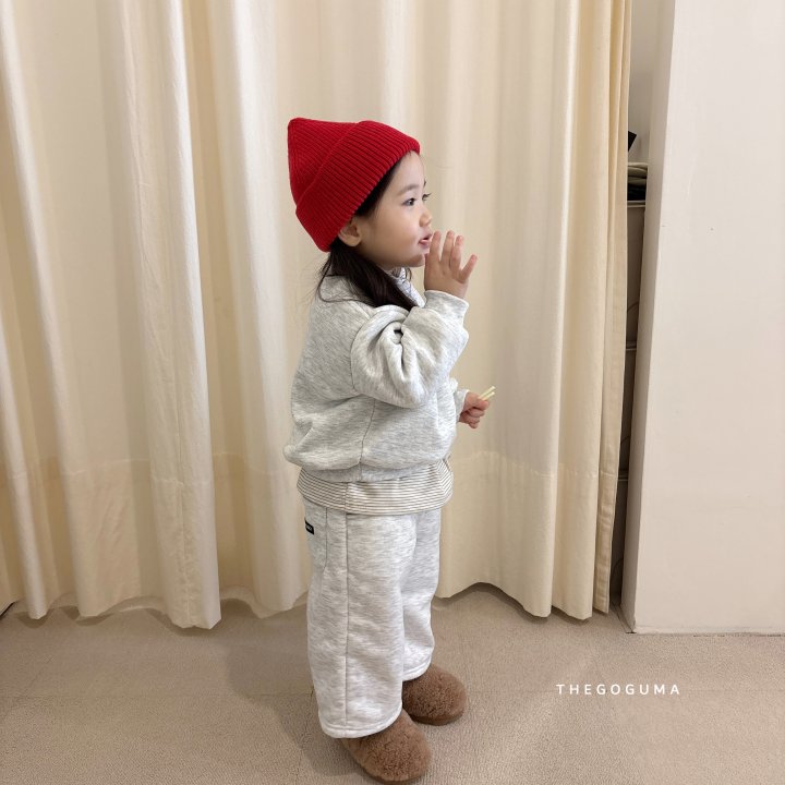 Thegoguma - Korean Children Fashion - #stylishchildhood - Snow Embroidery Sweatshirt - 10