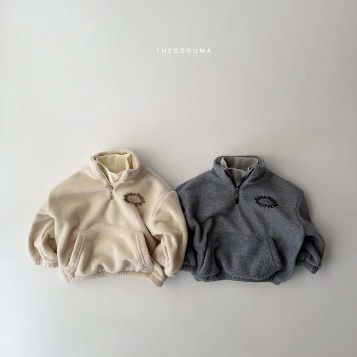 Thegoguma - Korean Children Fashion - #todddlerfashion - Lollipop Anorak Sweatshirt