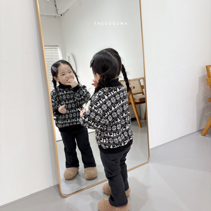 Thegoguma - Korean Children Fashion - #todddlerfashion - Flare Bonded Span Pants - 10