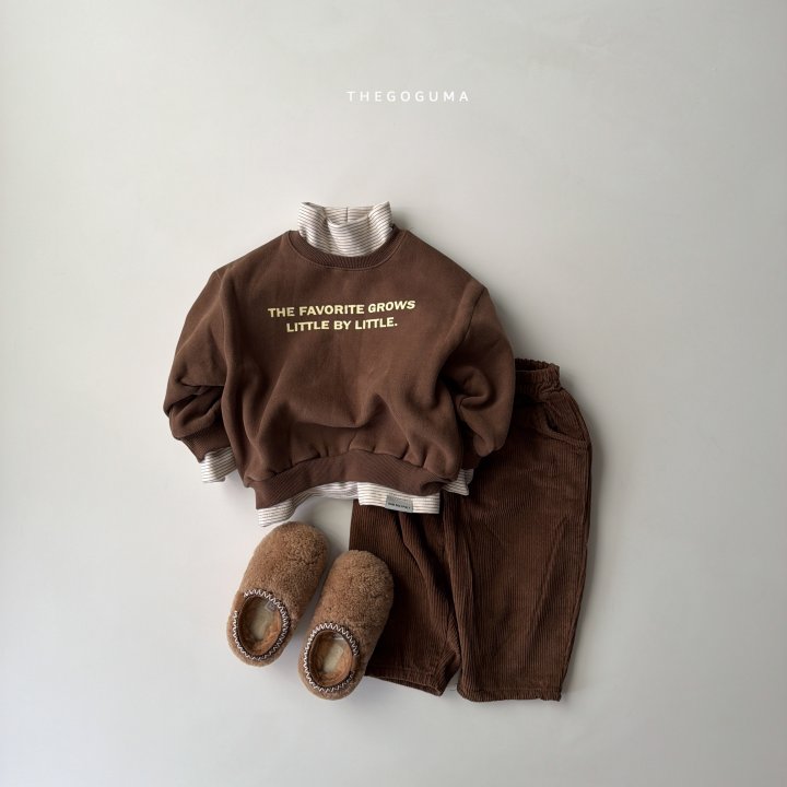 Thegoguma - Korean Children Fashion - #toddlerclothing - Little By Sweatshirt - 3