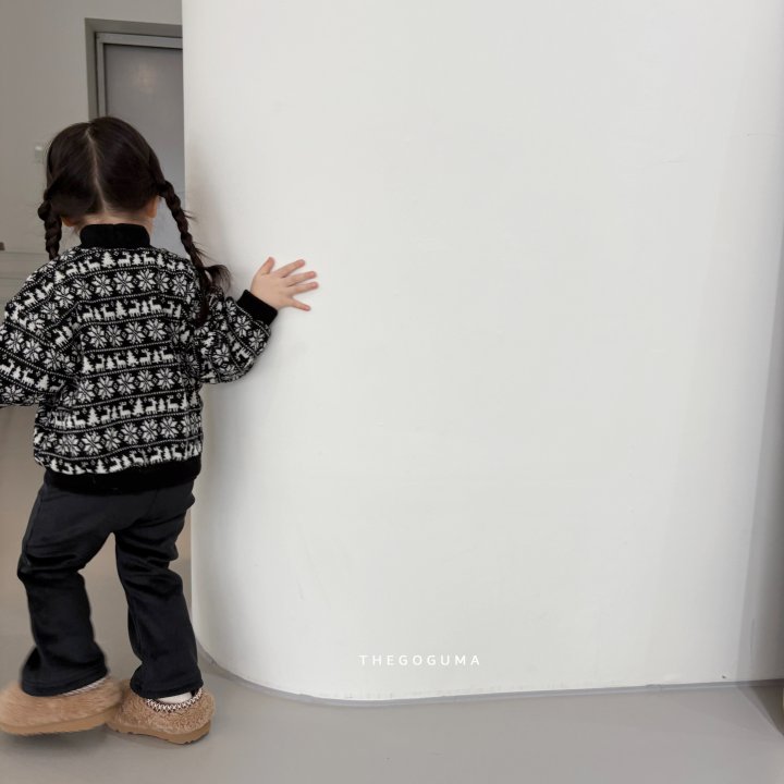 Thegoguma - Korean Children Fashion - #toddlerclothing - Flare Bonded Span Pants - 11