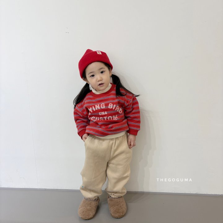 Thegoguma - Korean Children Fashion - #toddlerclothing - Triangle Jogger Pants - 10